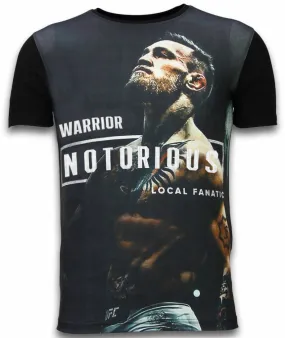 Conor Fighter - Camiseta digital - Negro