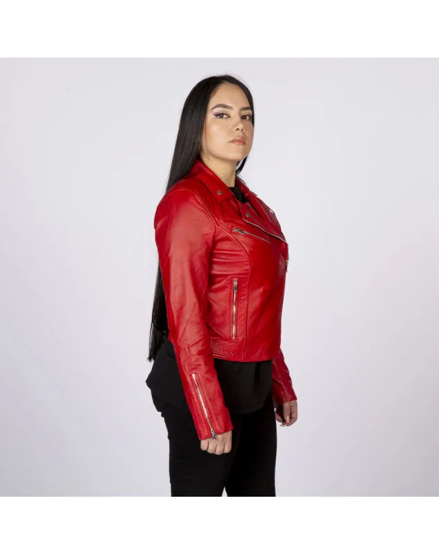 copy of Green nappa leather rocker jacket