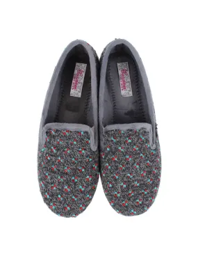 Cosdam - Zapatilla Casa Cerrada Flores Gris