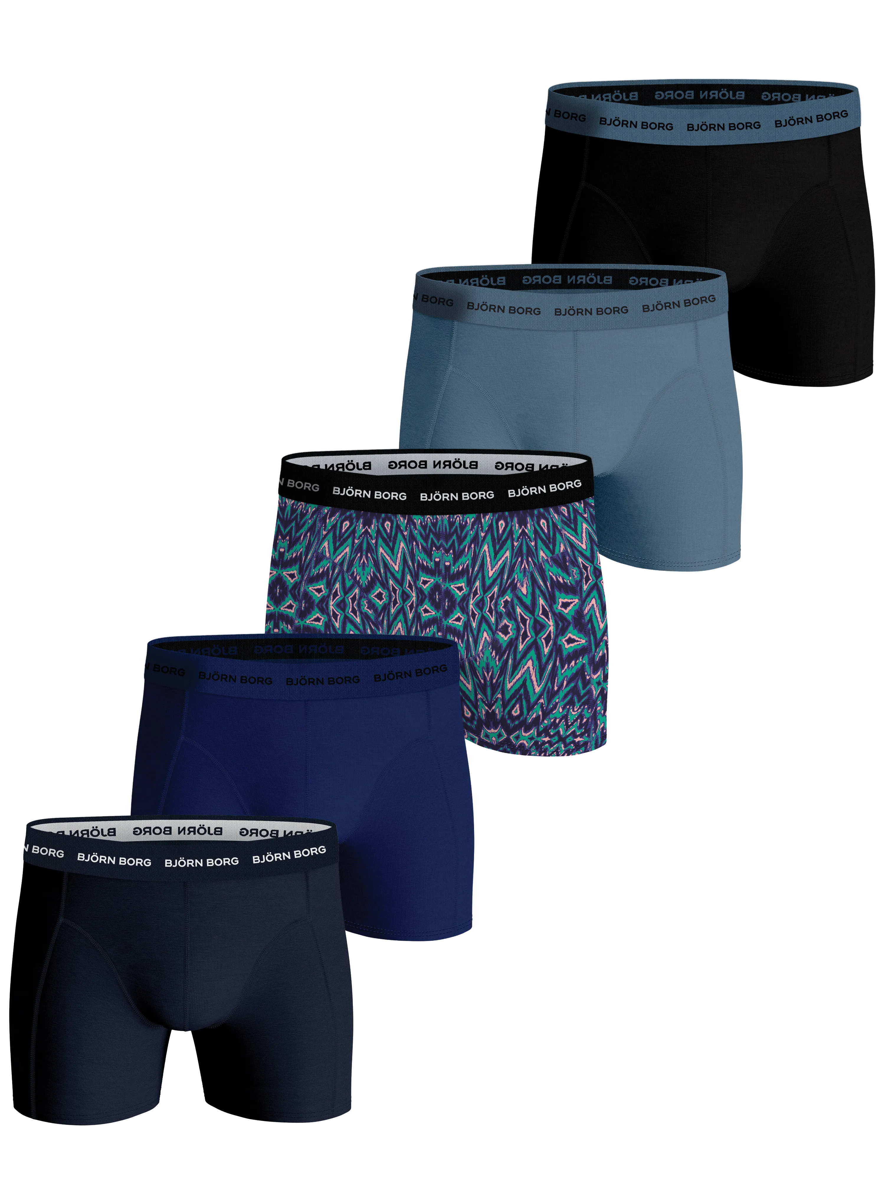 COTTON STRETCH BOXER 5PACK