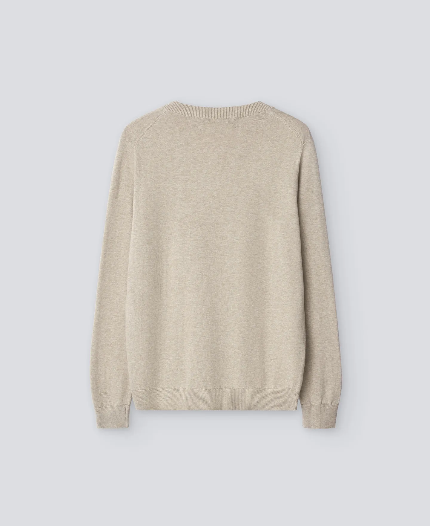 COTTON VNECK SWEATER MAN