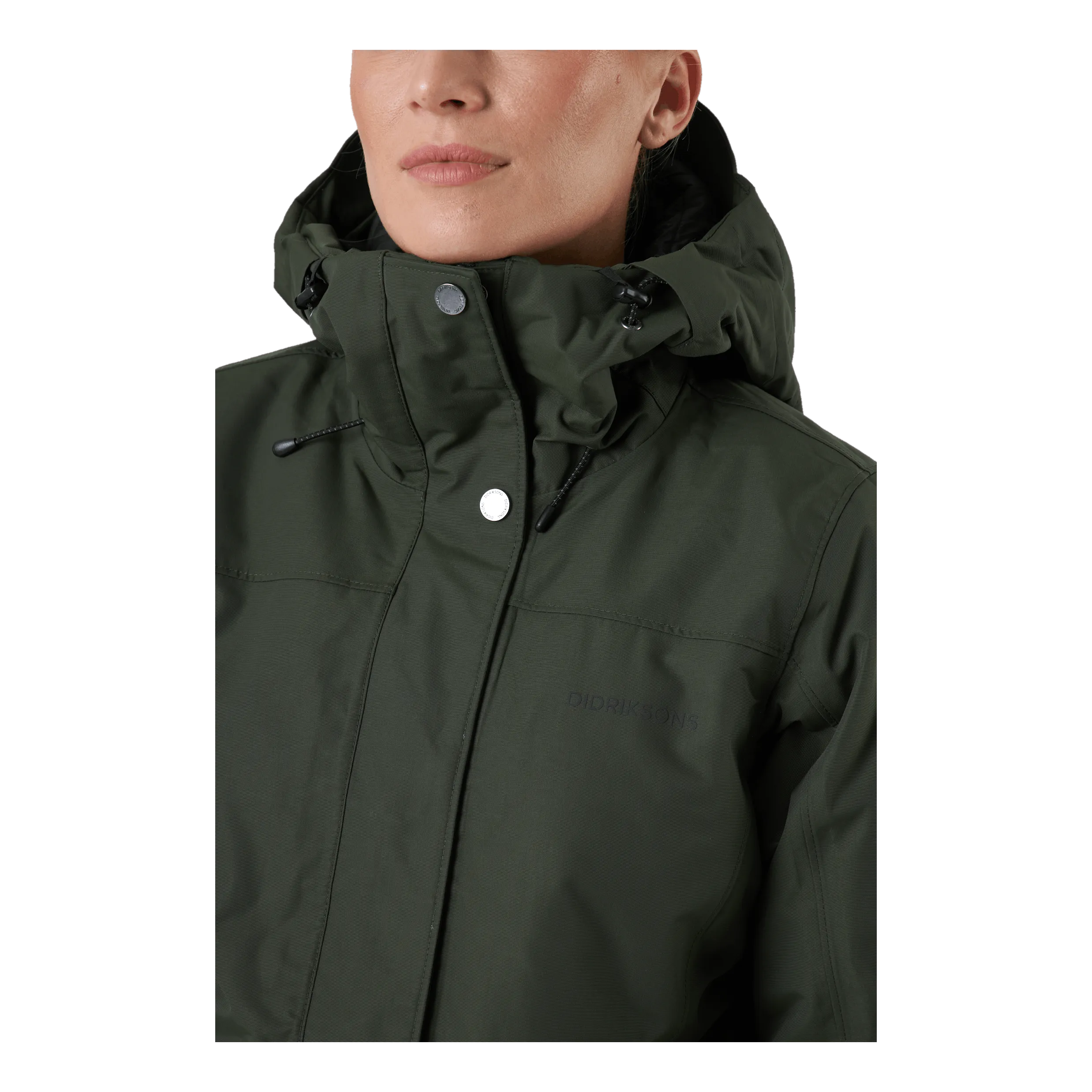 Didriksons Vanja Wns Jkt Green