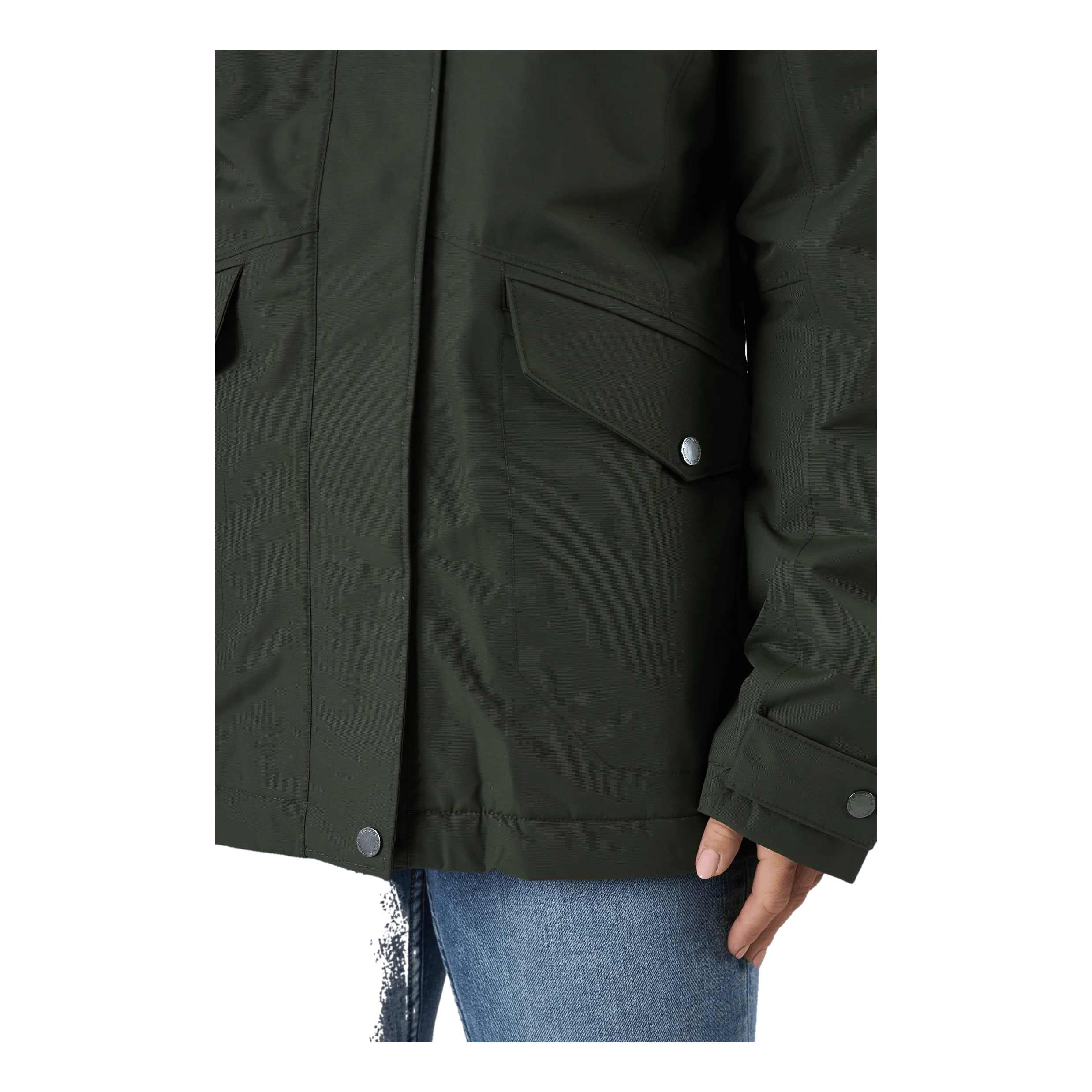 Didriksons Vanja Wns Jkt Green