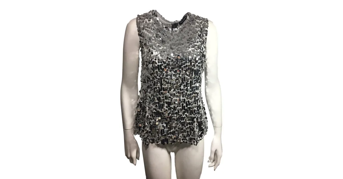 Dolce & Gabbana Parte superior Plata 