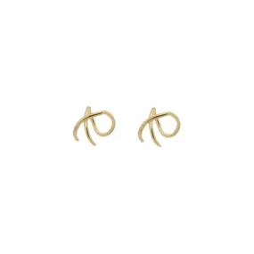 Ear Cuff cruzado II Oro