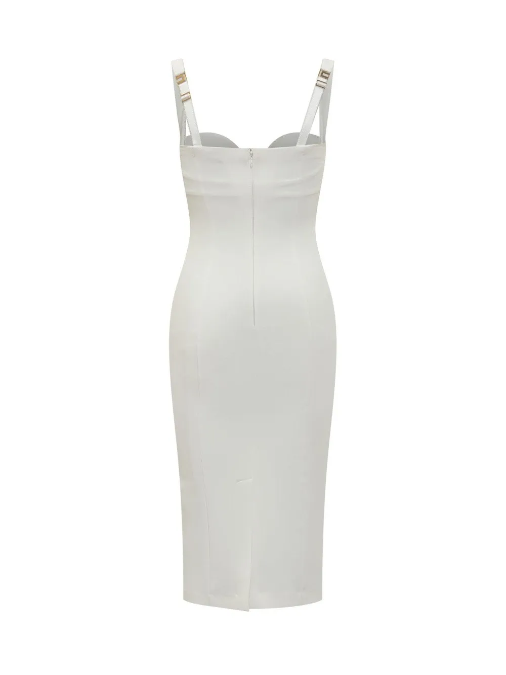 ELISABETTA FRANCHI Midi Dress with Bow