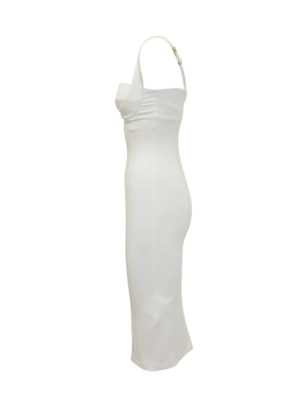 ELISABETTA FRANCHI Midi Dress with Bow