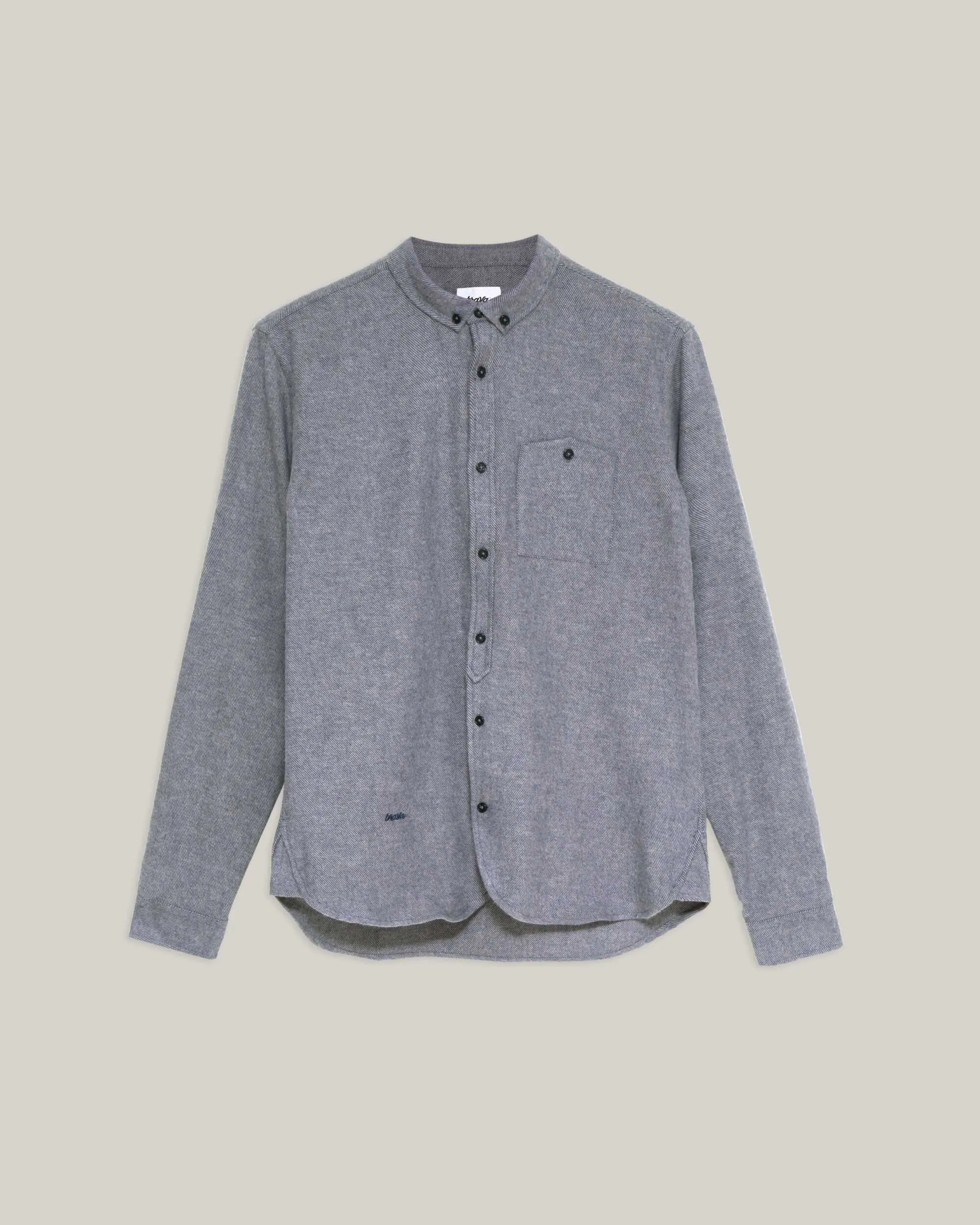 Flannel Shirt Stone Blue
