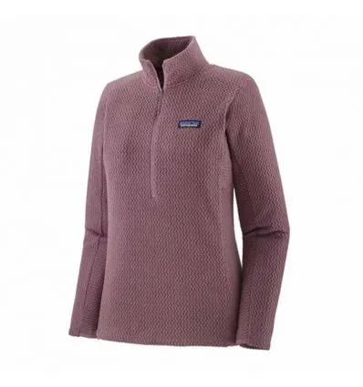 Forro polar Patagonia R1 Air Zip Neck (Evening Mauve) Mujer