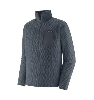Forro polar Patagonia R1 Air Zip Neck (Smolder Blue) Hombre