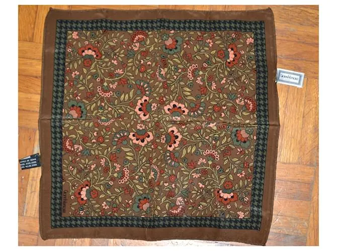 Gianni Versace cuadrado de seda Multicolor 