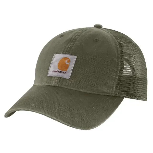 GORRA DE LONA CON PARTE TRASERA DE MALLA EN COLOR ALBAHACA DE CARHARTT