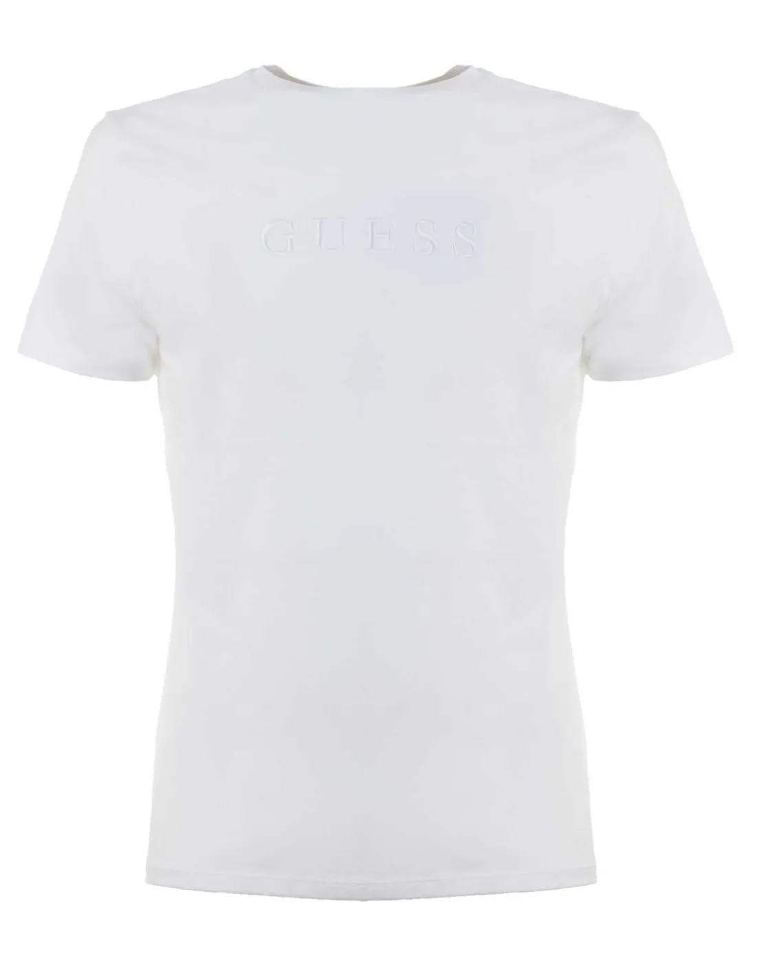 GUESS  CAMISETA BLANCA M2BP47K7HD0 HOMBRE