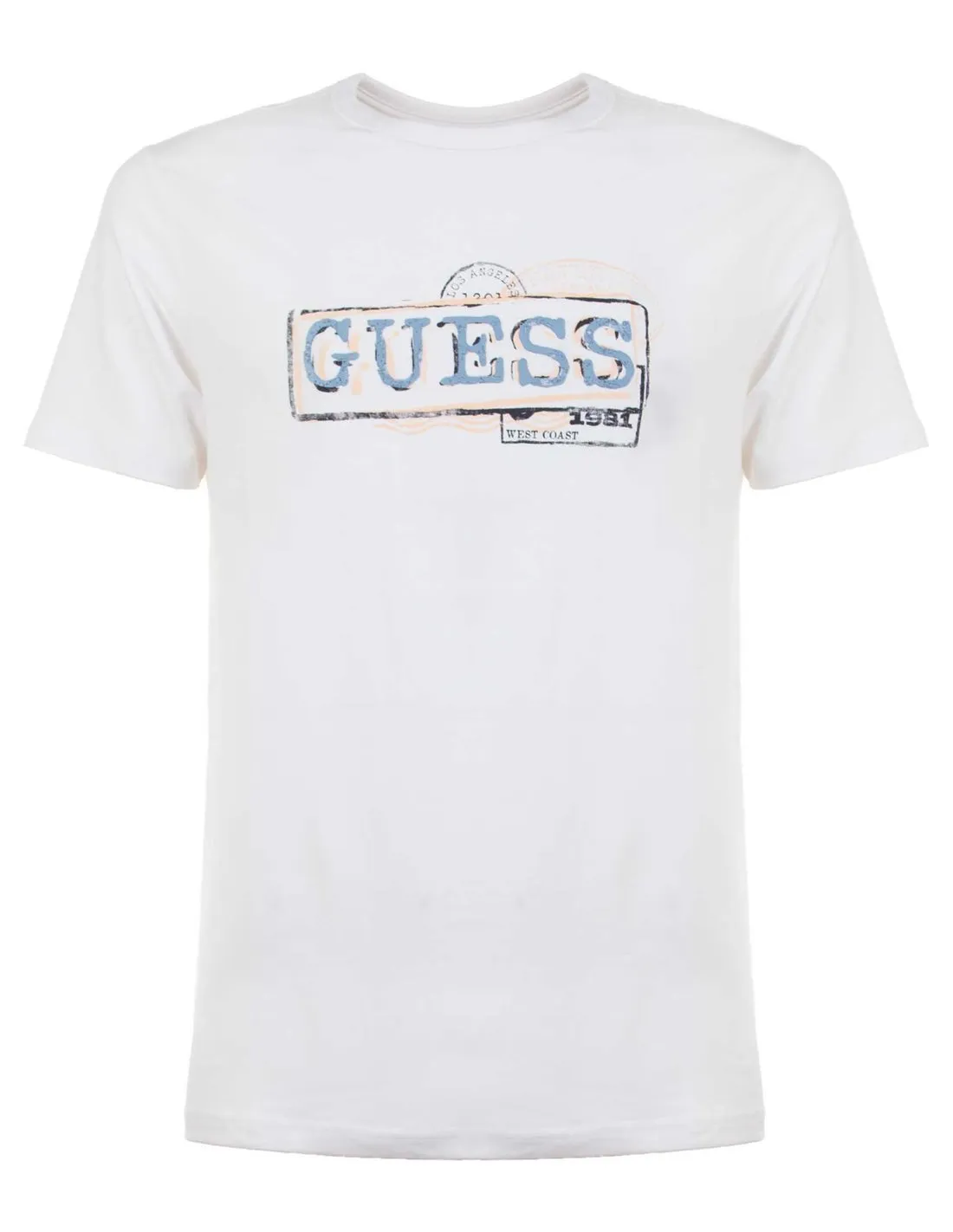 GUESS  CAMISETA BLANCA M4GI26J1314 HOMBRE