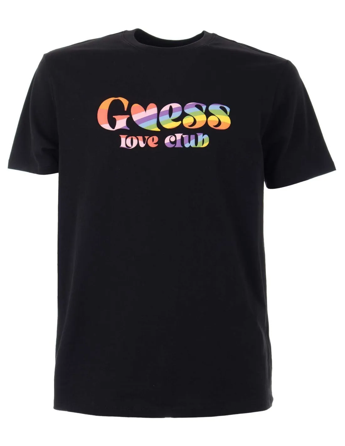 GUESS  CAMISETA NEGRA W3YI53K9RM1 HOMBRE
