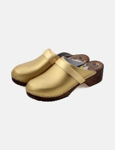 Gunnels Zuecos Zueco dorado básico