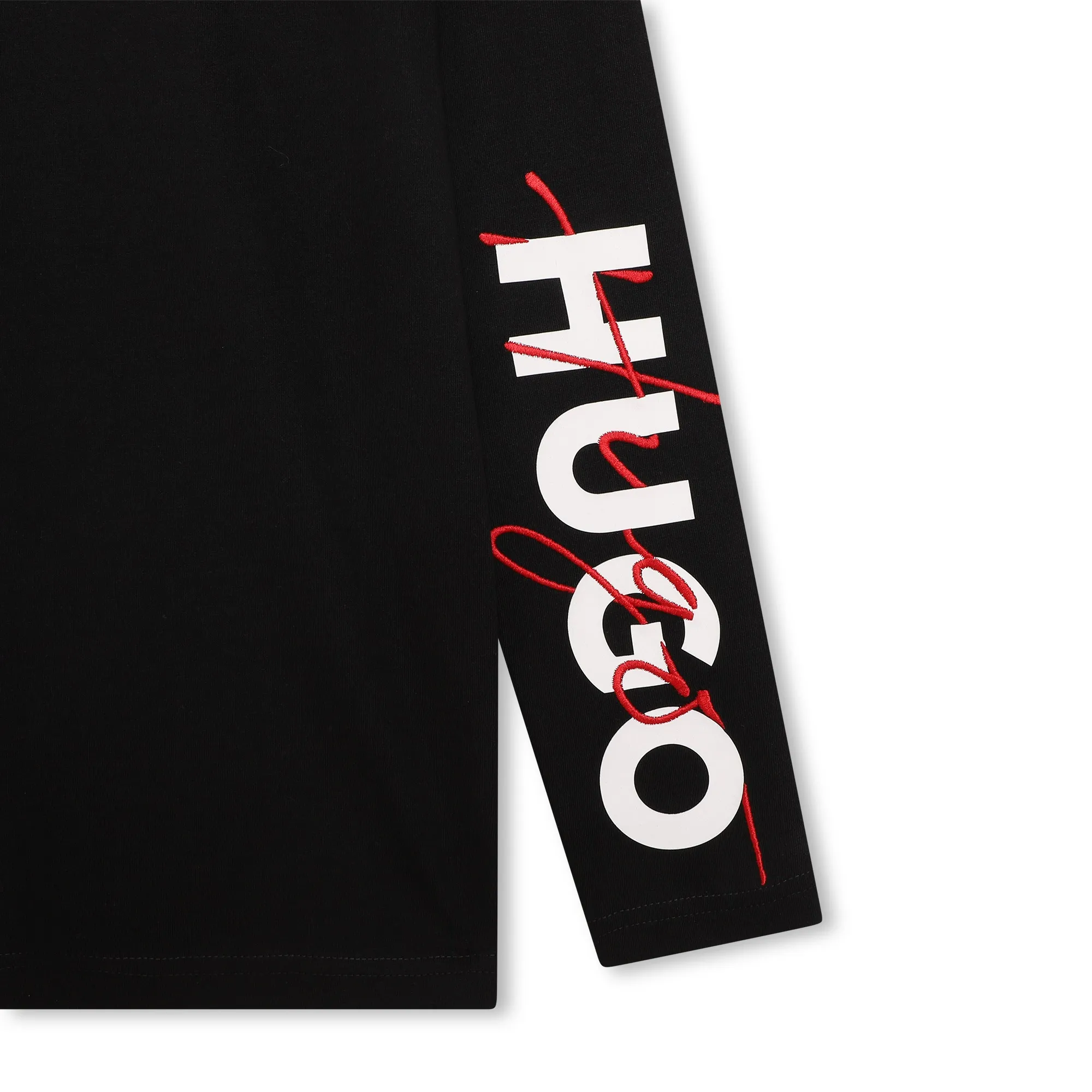 HUGO Camiseta con doble logo