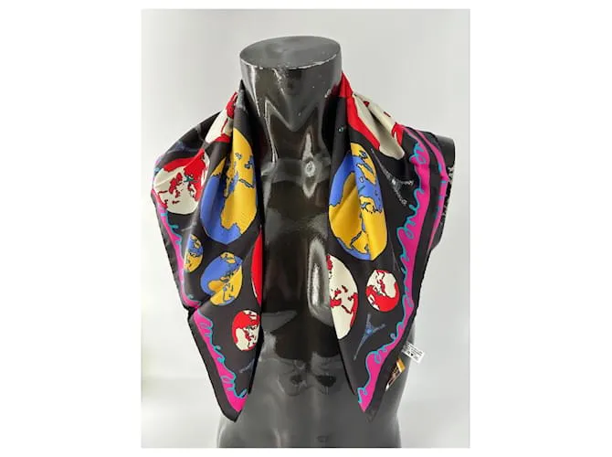 Inès de la Fressange Pañuelo de seda Ines de la Fressange Multicolor 