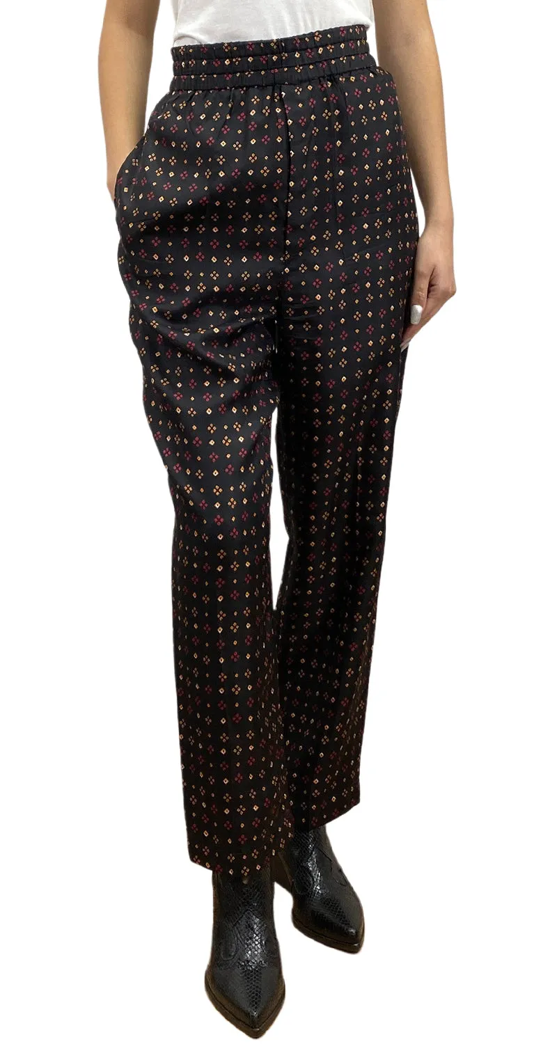 ISABEL MARANT Pantalón Negro Seda