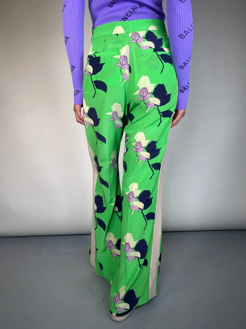 JAZMIN CHEBAR Pantalón Palazzo Seda