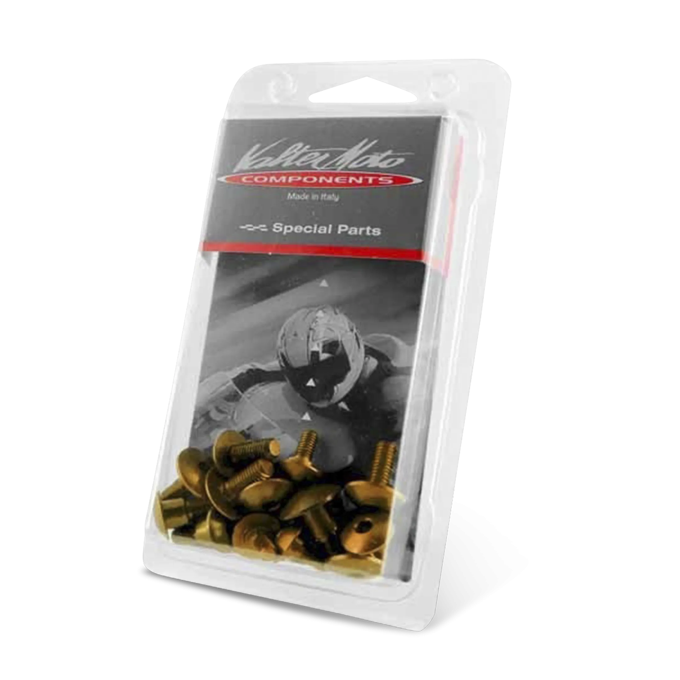 Juego de Tornillos Valter Moto para Chasis Dorado