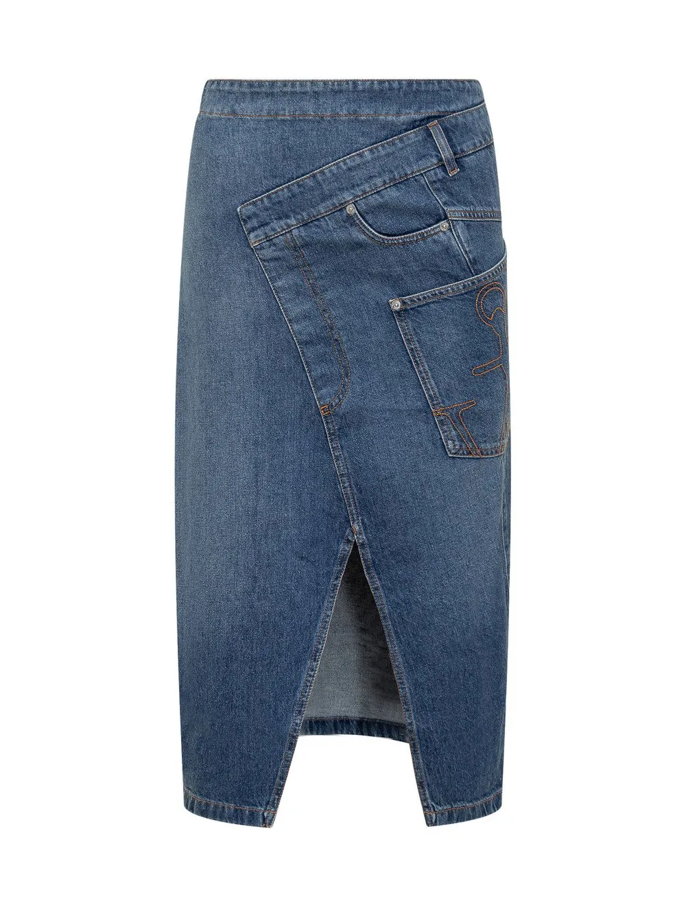 J.W. ANDERSON JWAnchor Twisted Midi Skirt