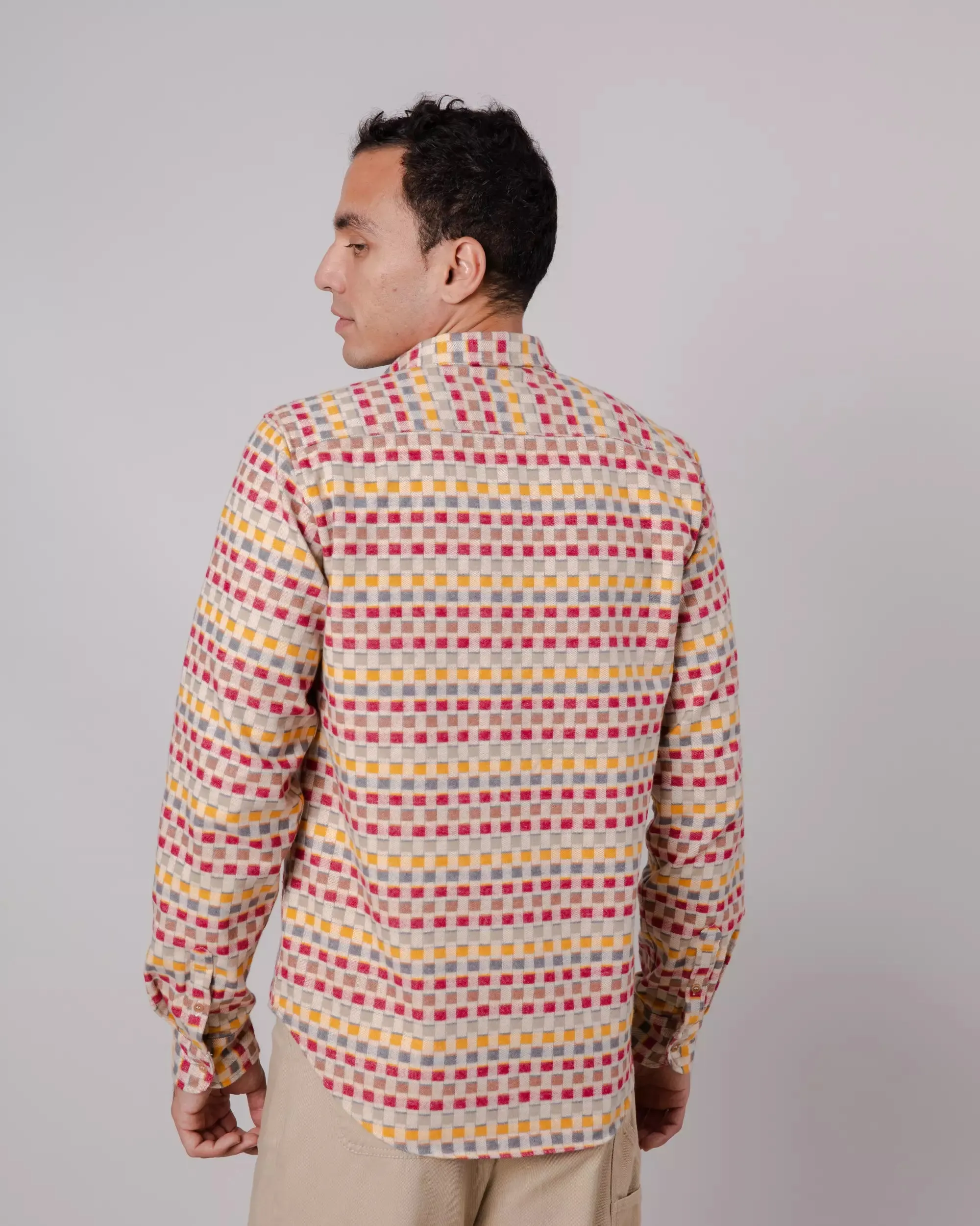 Lakeland Regular Shirt Ecru