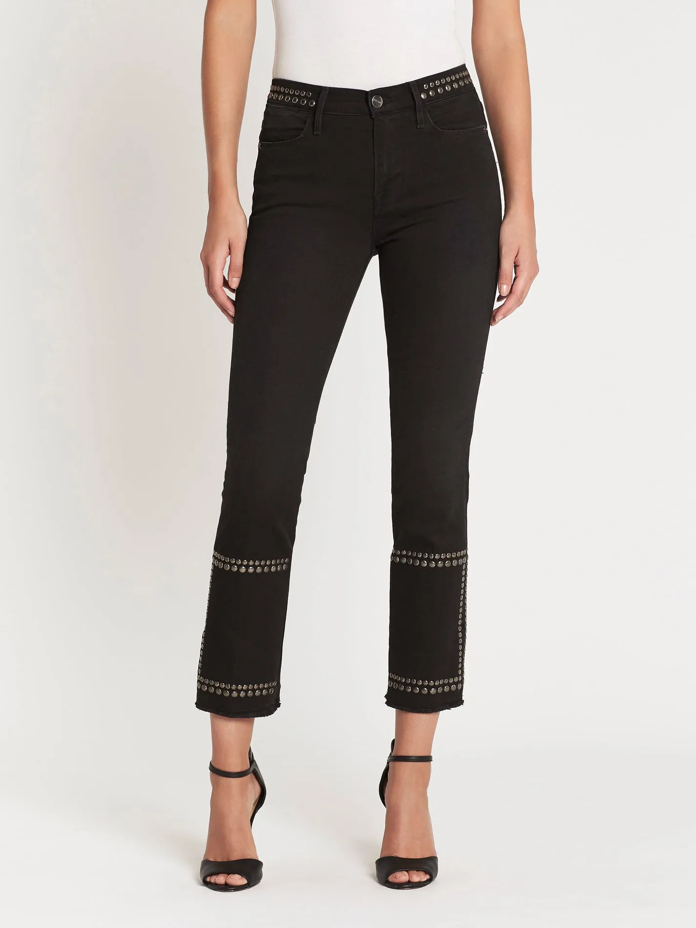 Le High Straight Band Stud Jean