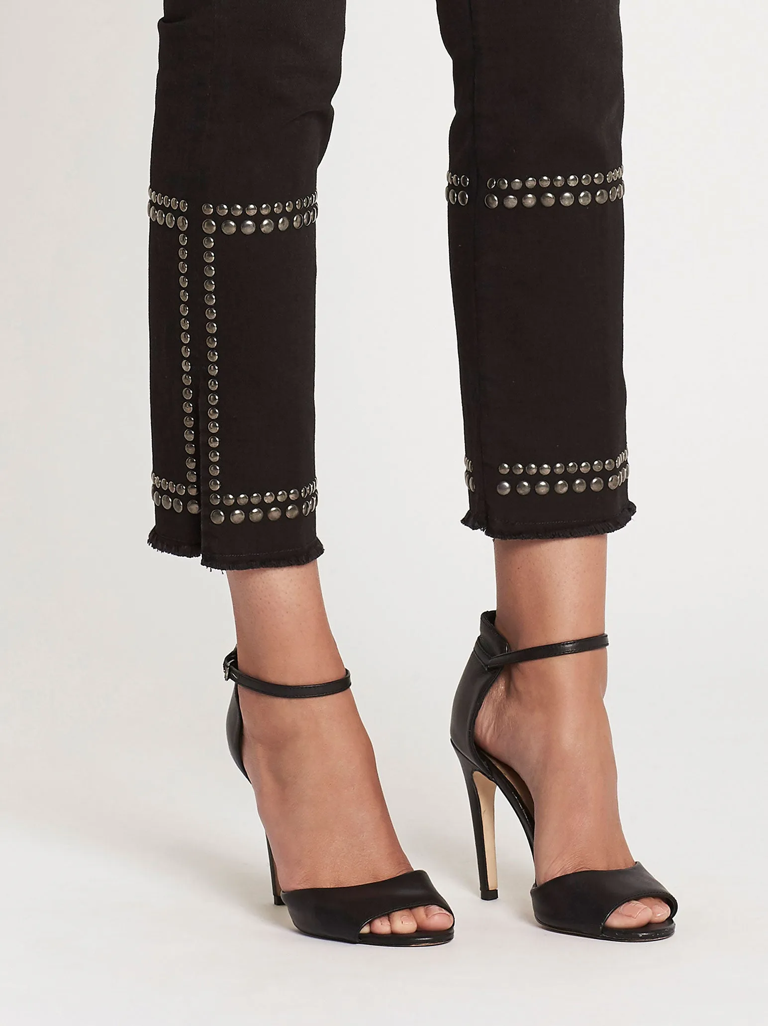 Le High Straight Band Stud Jean