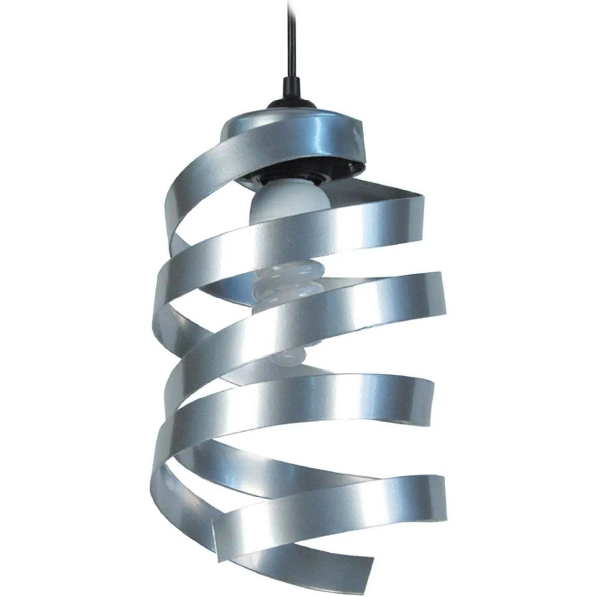 Lámpara colgante redondo metal aluminio