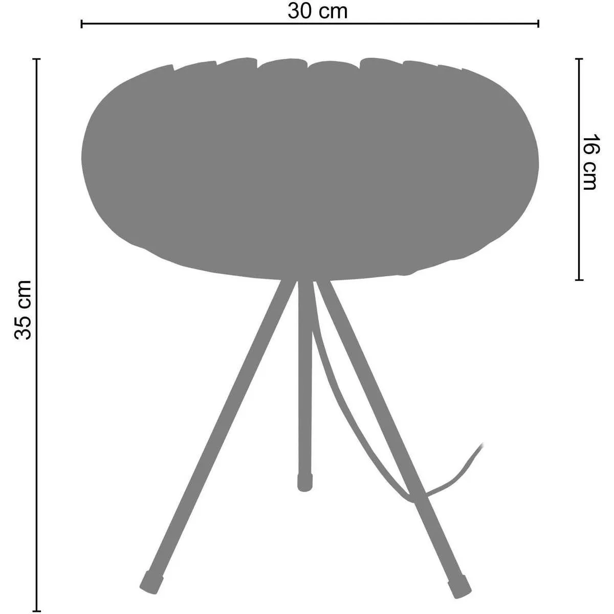 Lámpara de Mesa redondo metal púrpura
