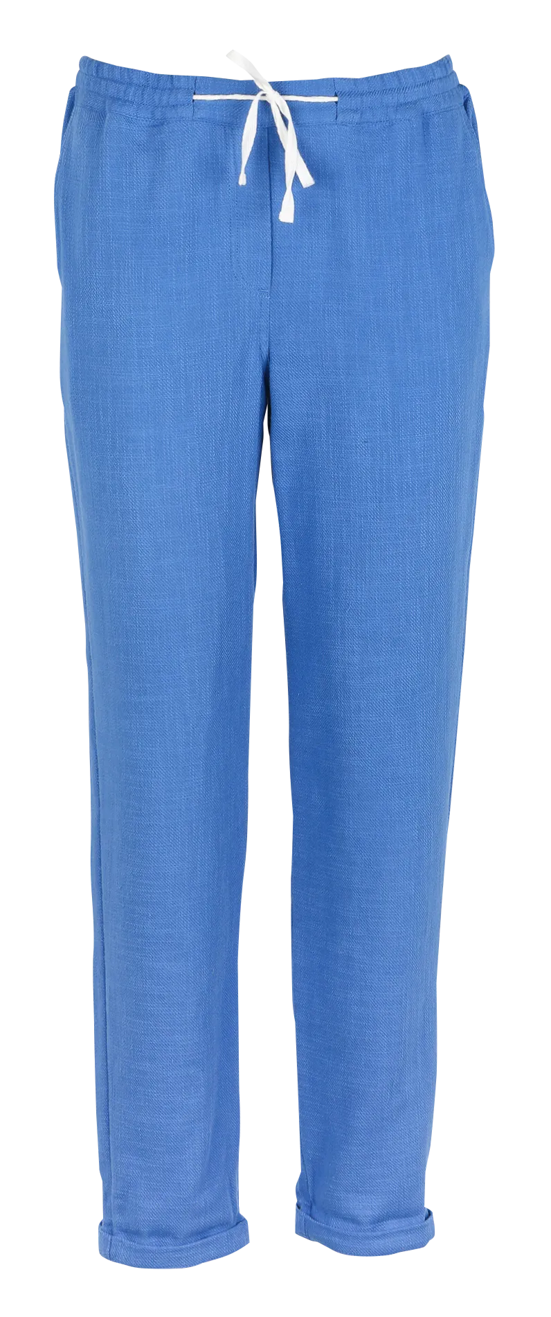 MAISON 123 NOOR P  PANTALóN RECTO DE ALGODóN EN VIOLETA