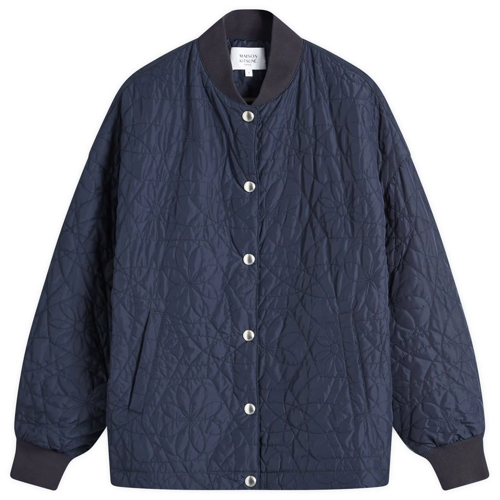 MAISON KITSUNÉ Quilted Shirt Large
