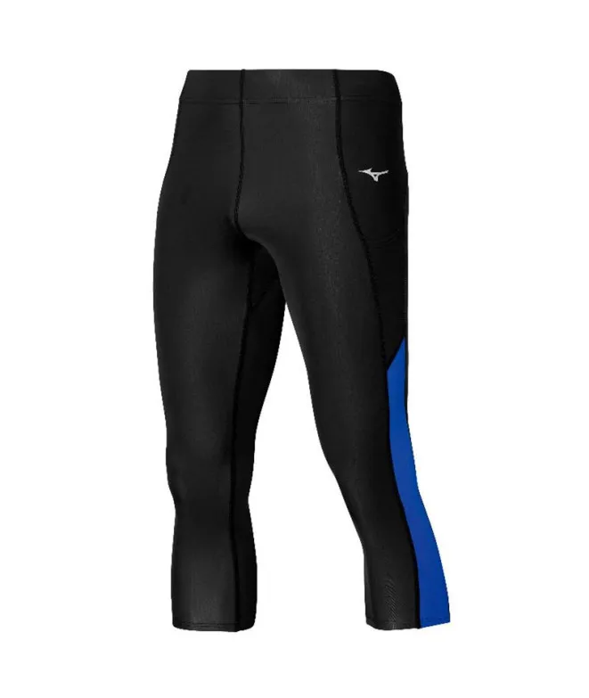 Mallas de Fitness Mizuno Core 3/4 Negro Hombre