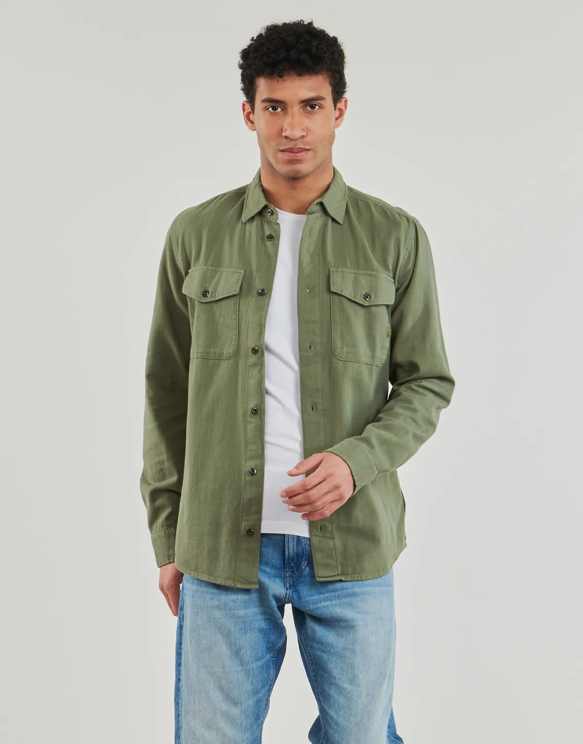 marine slim shirt l\s