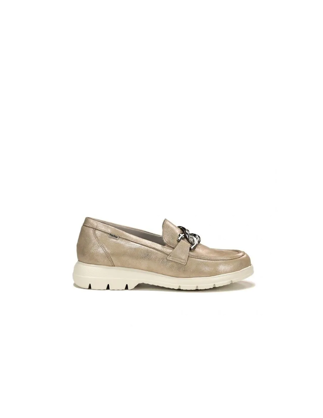 >Mocasín para Mujer FLUCHOS GLADIS F1937 Dorado