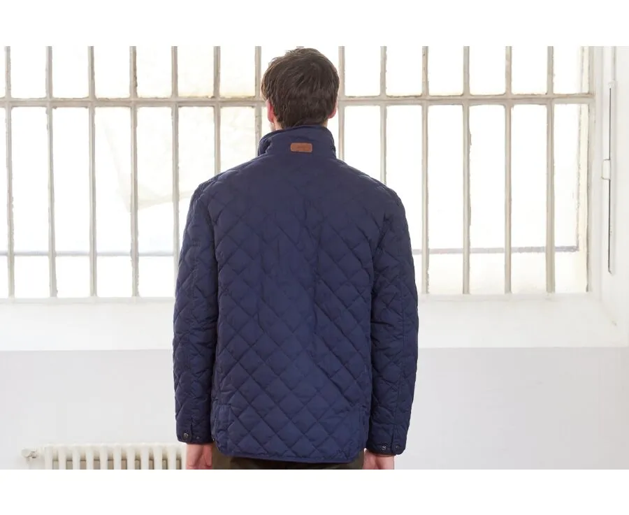 NAVY QUILTED JACKET  TORSTEN II