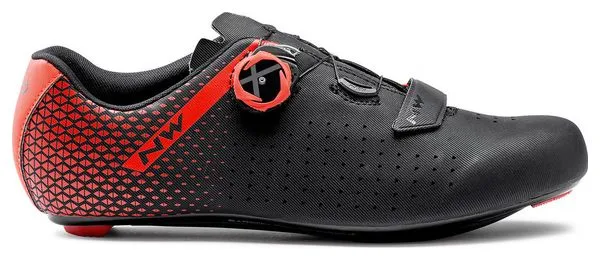 Northwave Zapatillas Northwave CORE PLUS 2 Negro / Rojo