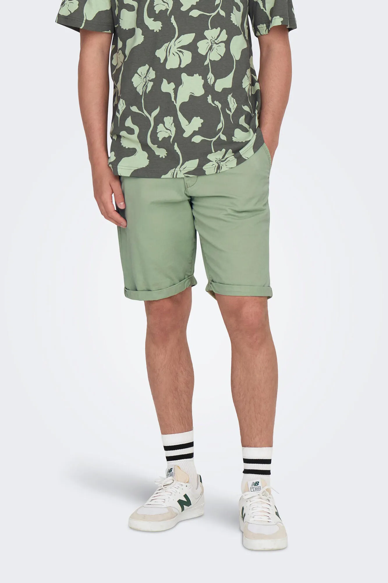Only & Sons Bermuda estilo chino