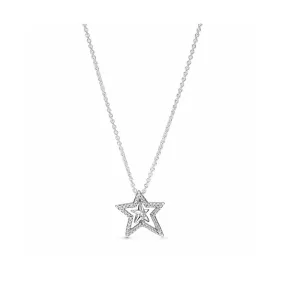 Pandora Estrella  Asimétrica Pavé Circonitas - PANDORA