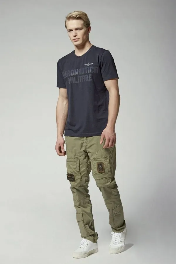 Pantalon Hombre Aeronautica Militare Pa1387Ct1493 39261 Green