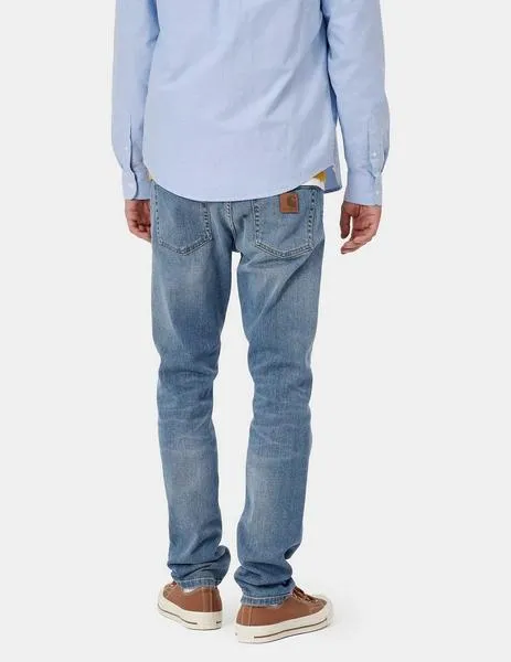 PANTALóN CARHARTT REBEL  DENIM MID USED WASH