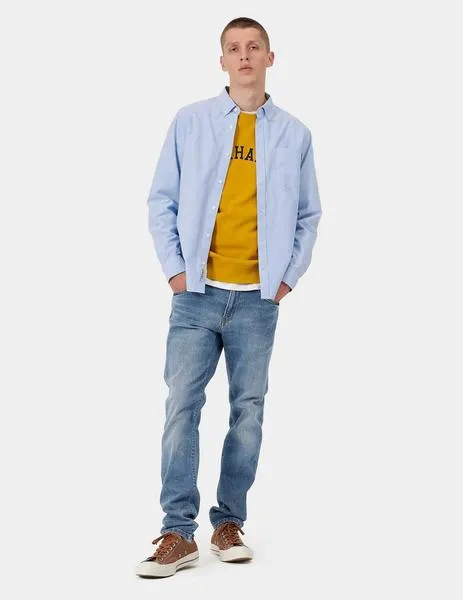 PANTALóN CARHARTT REBEL  DENIM MID USED WASH