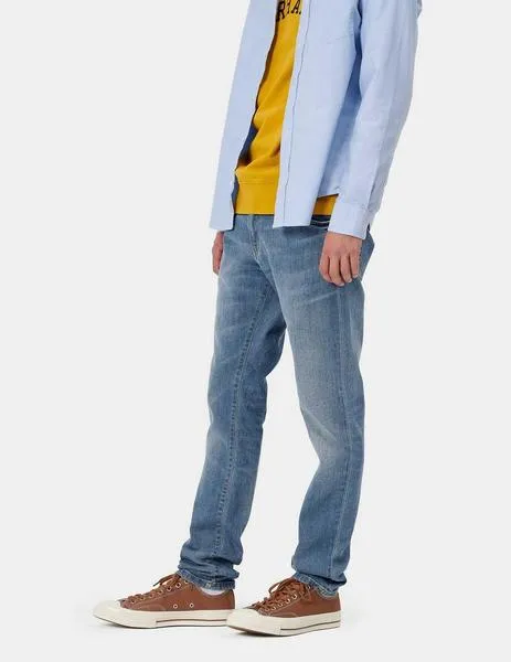 PANTALóN CARHARTT REBEL  DENIM MID USED WASH