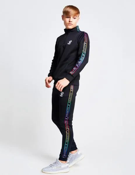 PANTALóN ILLUSIVE LONDON TAPED CUFFED JOGGERS  BLACK
