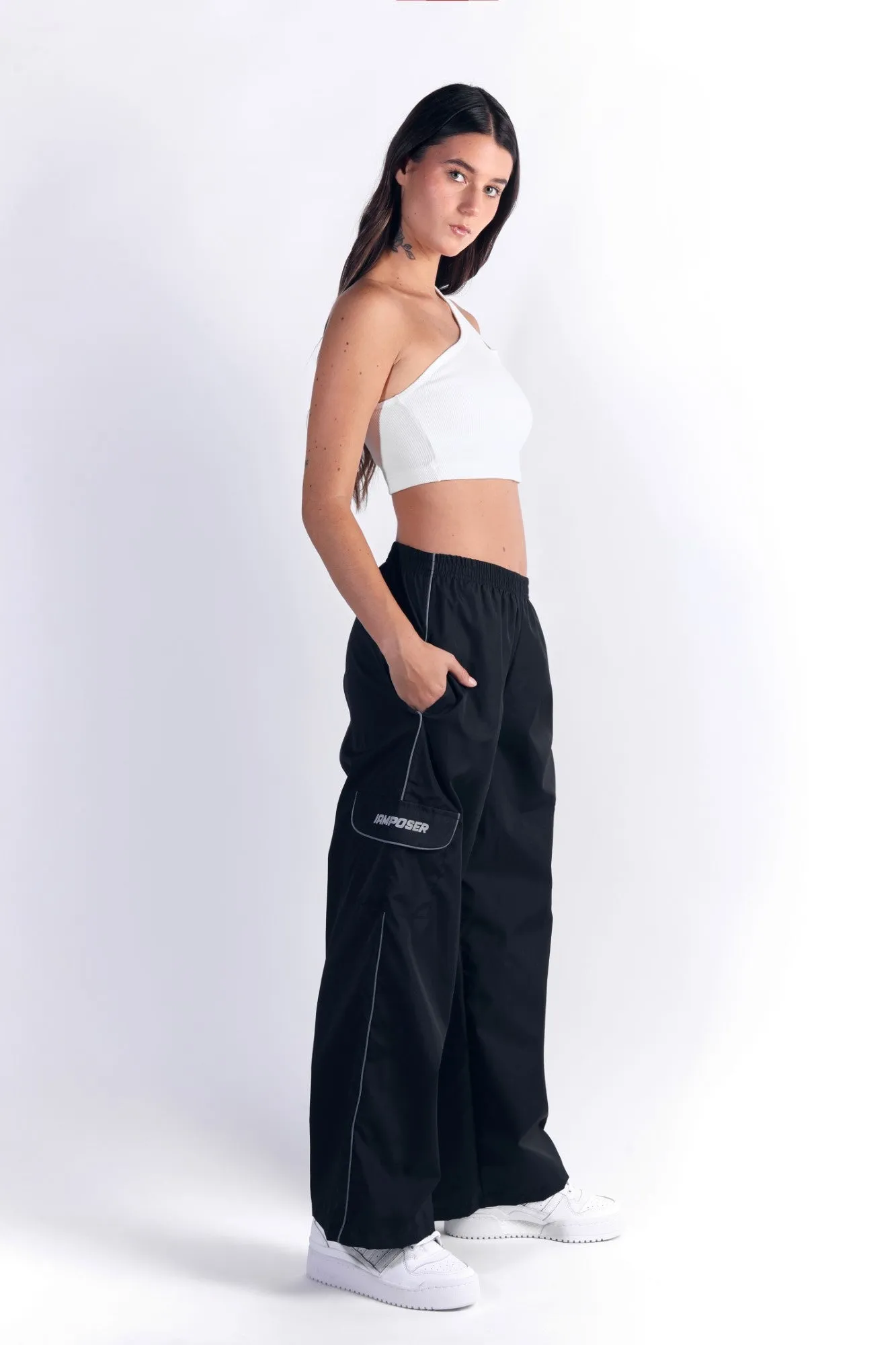 Pantalón para Mujer I AM POSER CARGO REFLECTIVE CARGO PANTS NGR