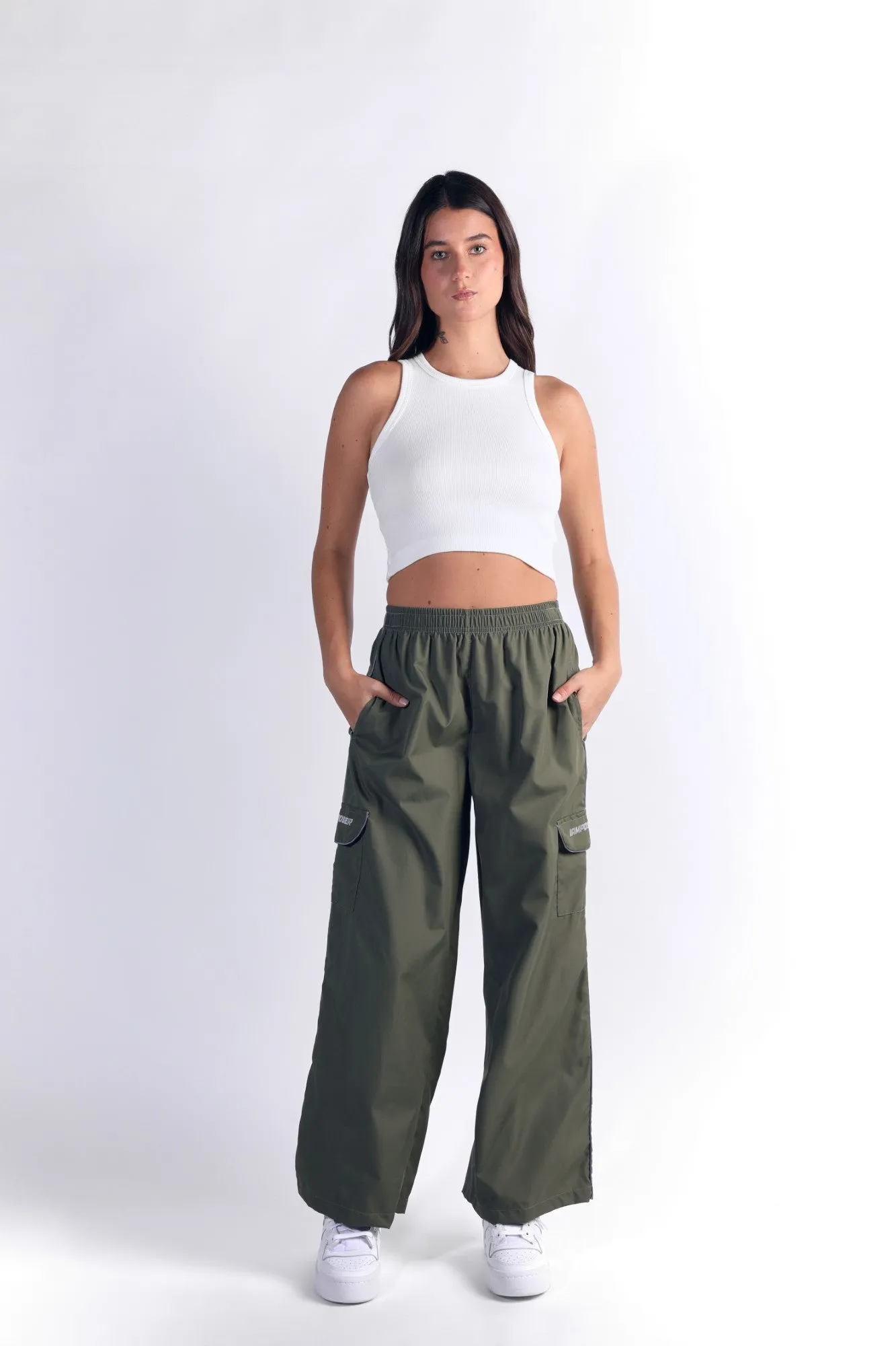 Pantalón para Mujer I AM POSER CARGO REFLECTIVE CARGO PANTS VRD