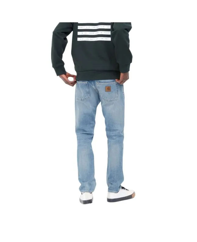Pantalón Vaquero Carhartt WIP Klondike Pant Azul (Light Used Washed)
