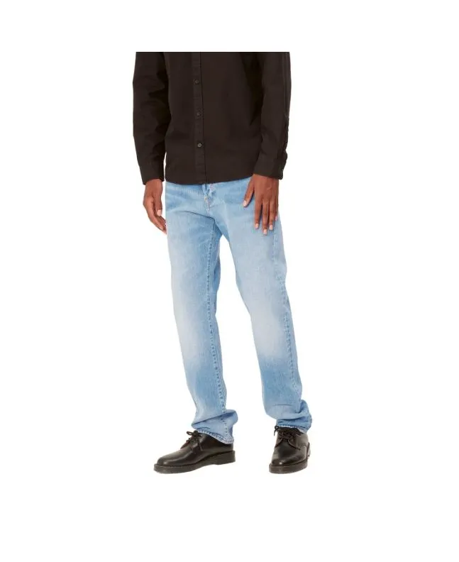 Pantalón Vaquero Carhartt WIP Klondike Pant Azul (Light Used Washed)