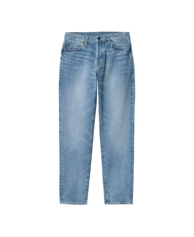 Pantalón Vaquero Carhartt WIP Klondike Pant Azul (Light Used Washed)